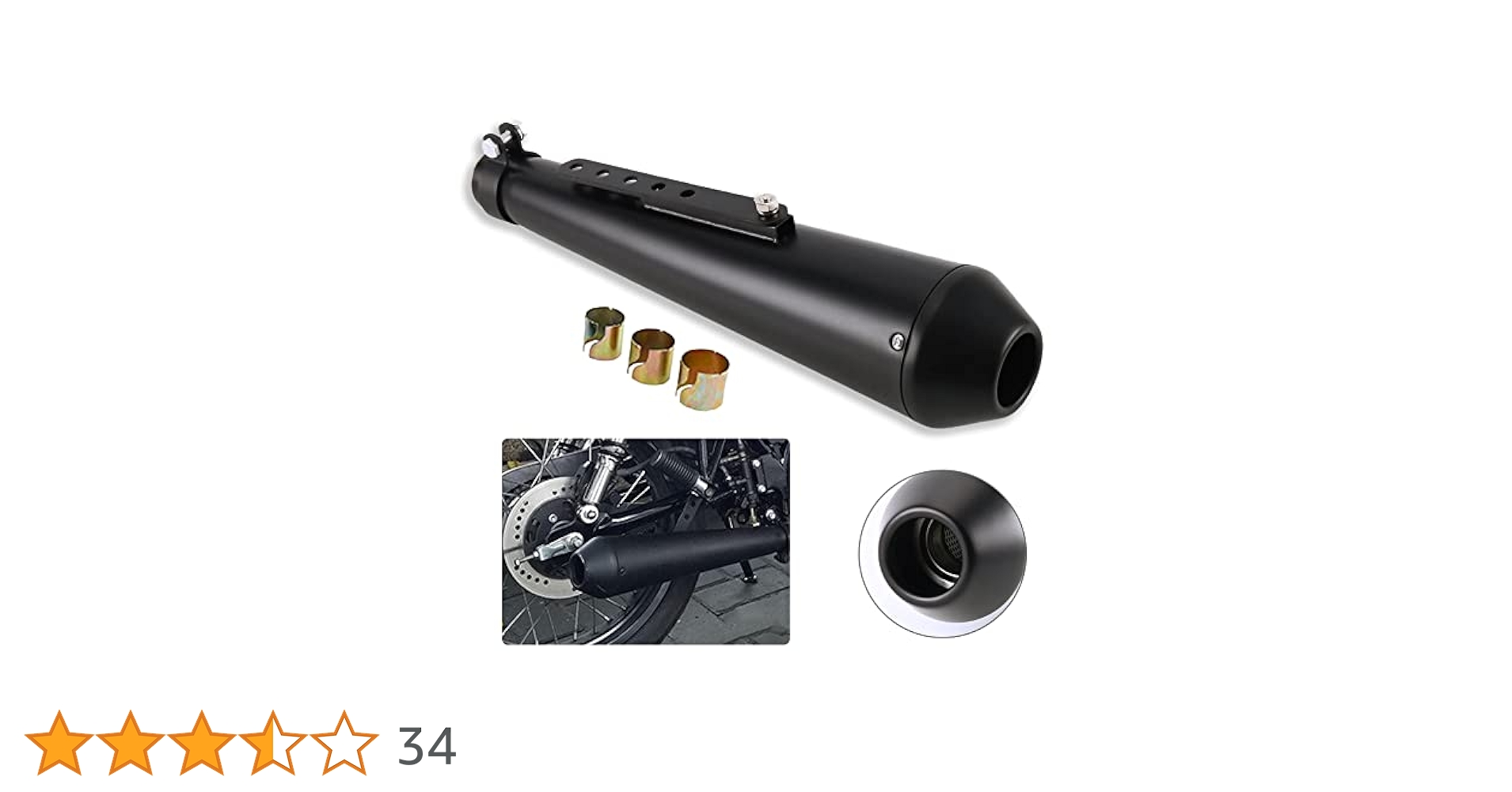 スリップオンマフラーBLR Amazon | beiktty スリップオンマフラー バイクサイレンサー